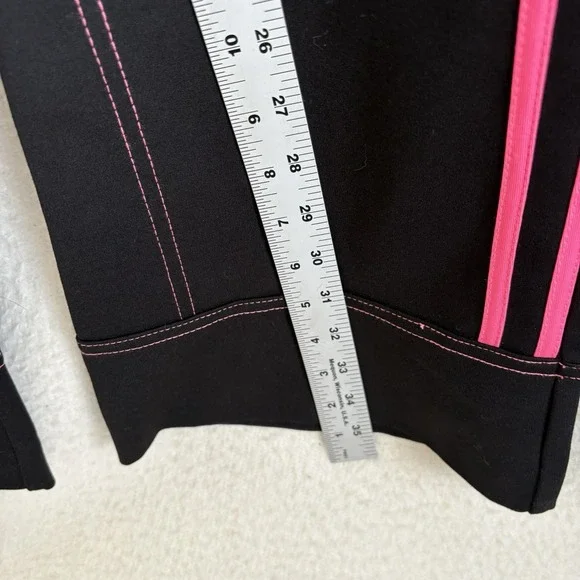 I Am Gia Pants‎ Womens Small pink Black Stripe Flare - Picture 8 of 13